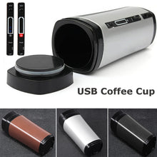 Auto Mixing Tea Coffee Cup Mug Warmer with Lid