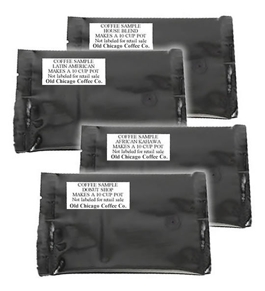 Pack of 4 Pouch Samplers