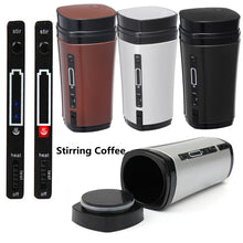 Auto Mixing Tea Coffee Cup Mug Warmer with Lid