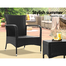 Outdoor Furniture Patio Set Wicker Outdoor Conversation Set Chairs