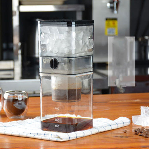 Household Iced Coffee Pot Korean Style Glass Coffee Machine